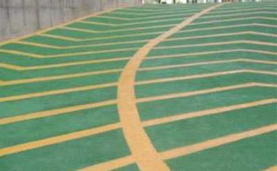 南口街道止滑车道材料