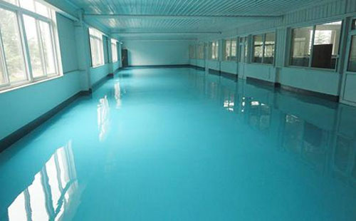 南口街道水性杂化聚氨酯地坪涂料